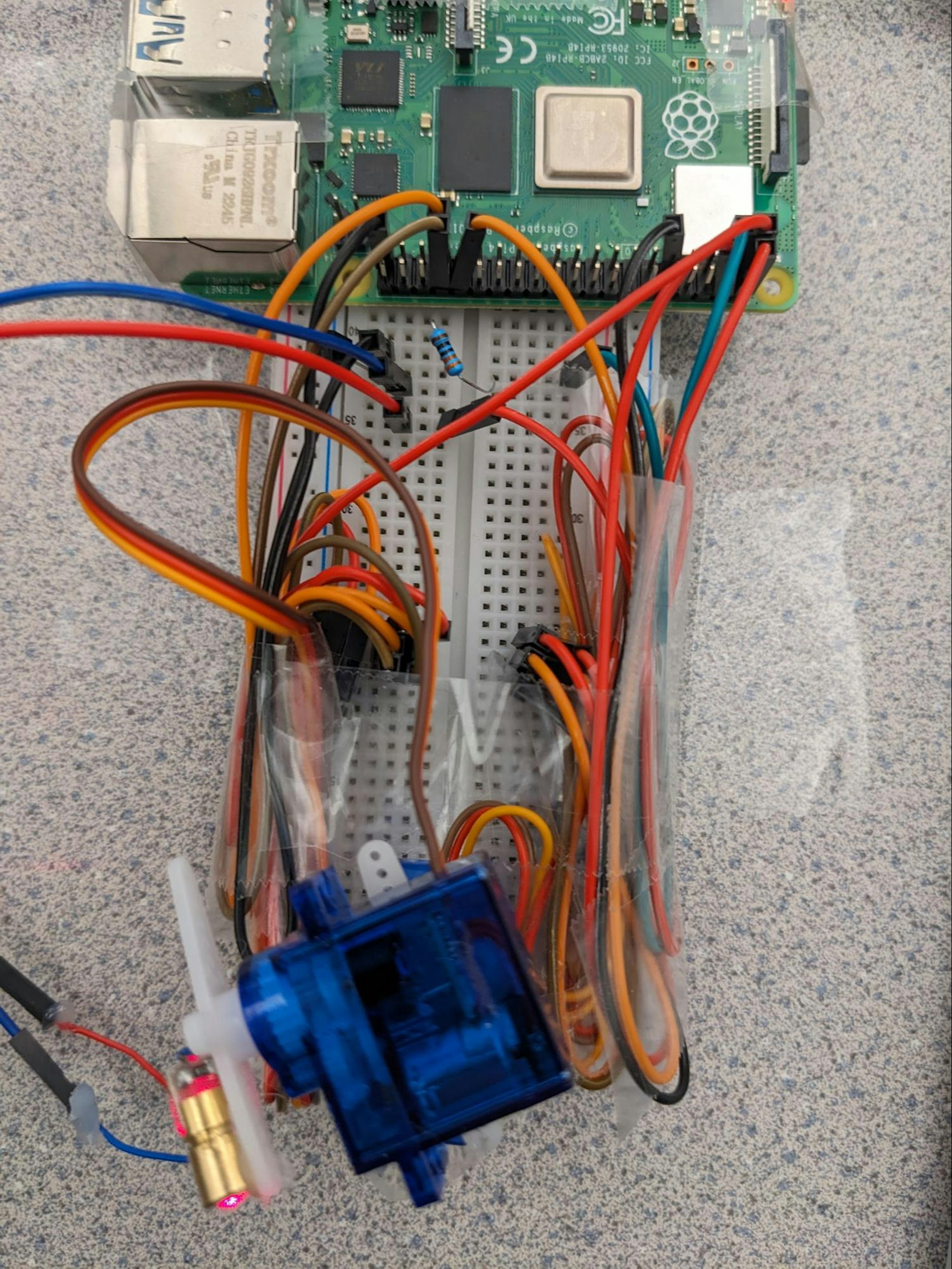 BoardSummoner circuit and mechanical setup